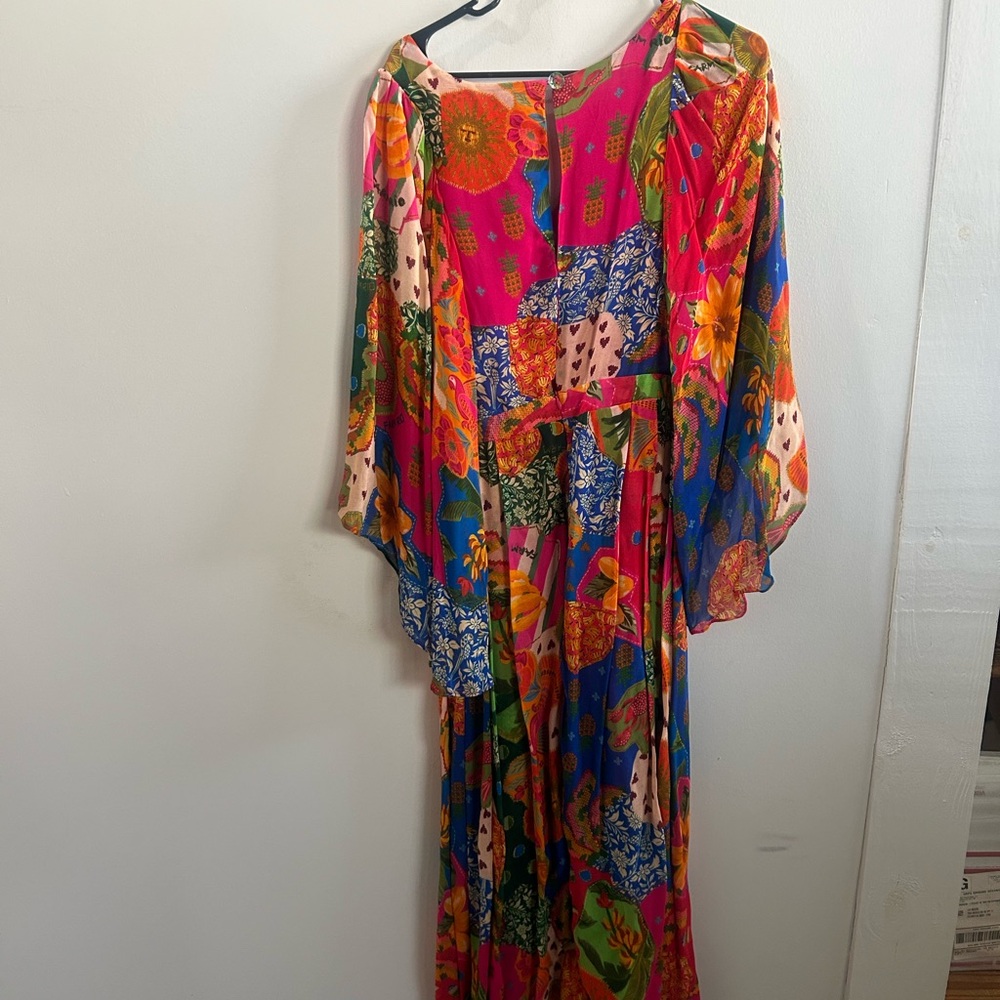 Farm Rio Sunny Mix Maxi Dress - Picture 5 of 5